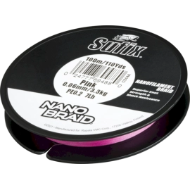 Sufix Nano Braid® Pink 0.04 100