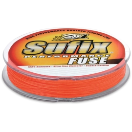 Sufix Performance Fuse Fluorescent Neon Fire 0.10 135M